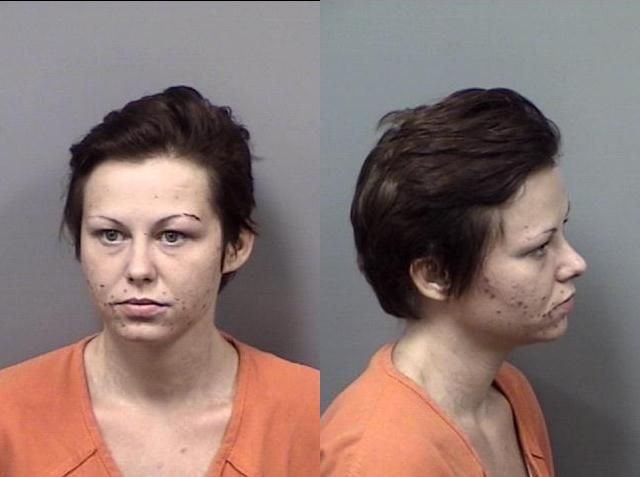 Jessica Skaggs arrested Sept. 6 on a felony charge of aggravated assault with a deadly weapon and a misdemeanor charge of resisting an officer without violence.